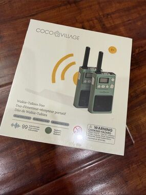 Brand new Coco Village Walkie-Talkies Duo